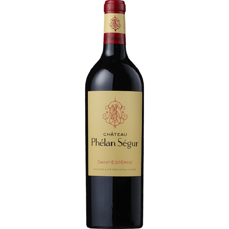 CHÂTEAU "PHELAN SEGUR" 2023 SAINT-ESTEPHE ROUGE 75 CL CRD - CAISSE BOIS DE 6 BT - French Wine 75cl